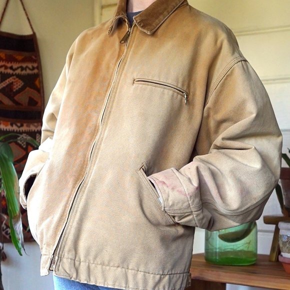 carhartt jacket fading